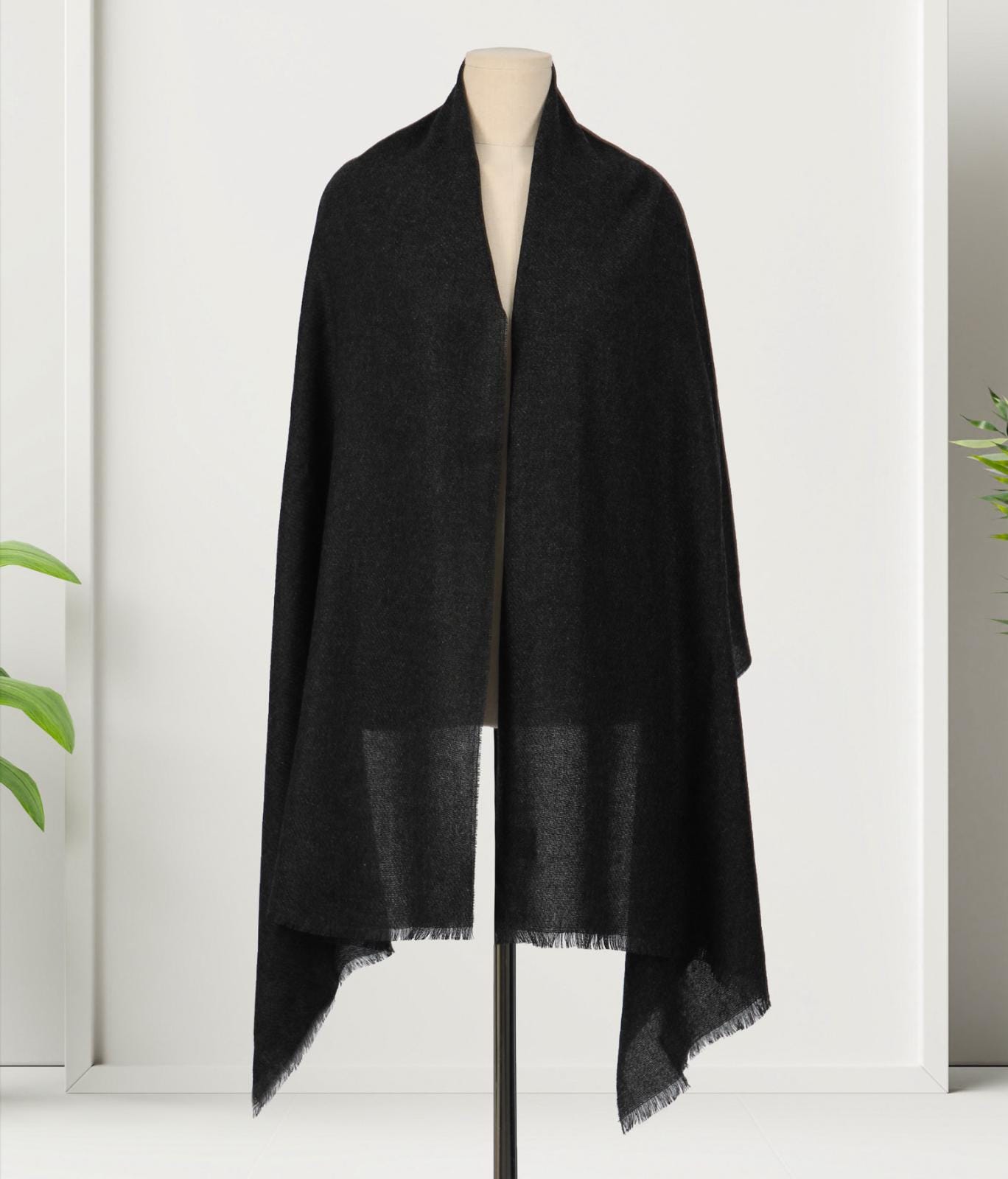 100% Premium Cashmere Shawl Wrap / Lightweight / Silky Soft / SFA Certified Sustainable Mongolian Cashmere / Luxury Gift