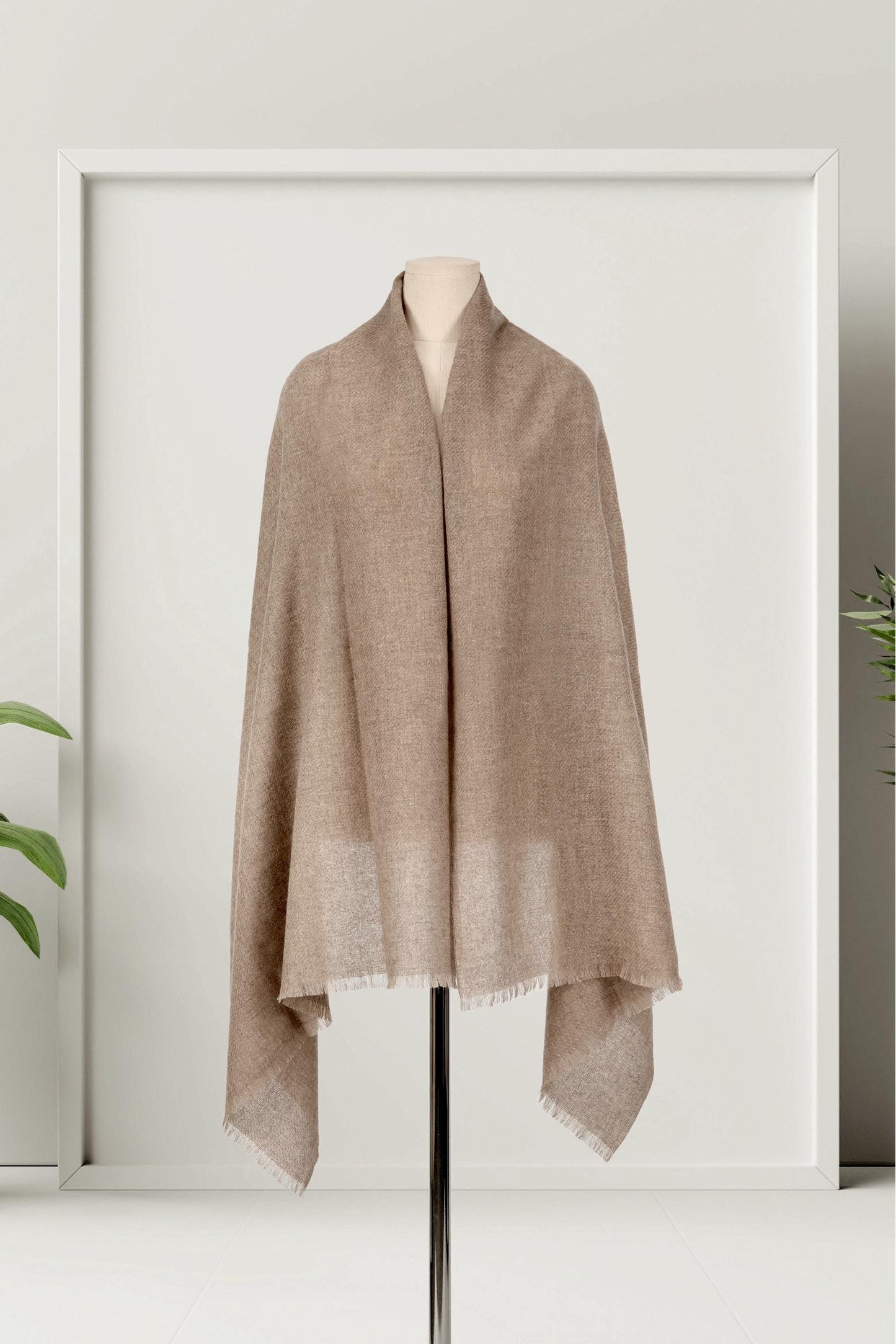 100% Premium Cashmere Shawl Wrap / Lightweight / Silky Soft / SFA Certified Sustainable Mongolian Cashmere / Luxury Gift
