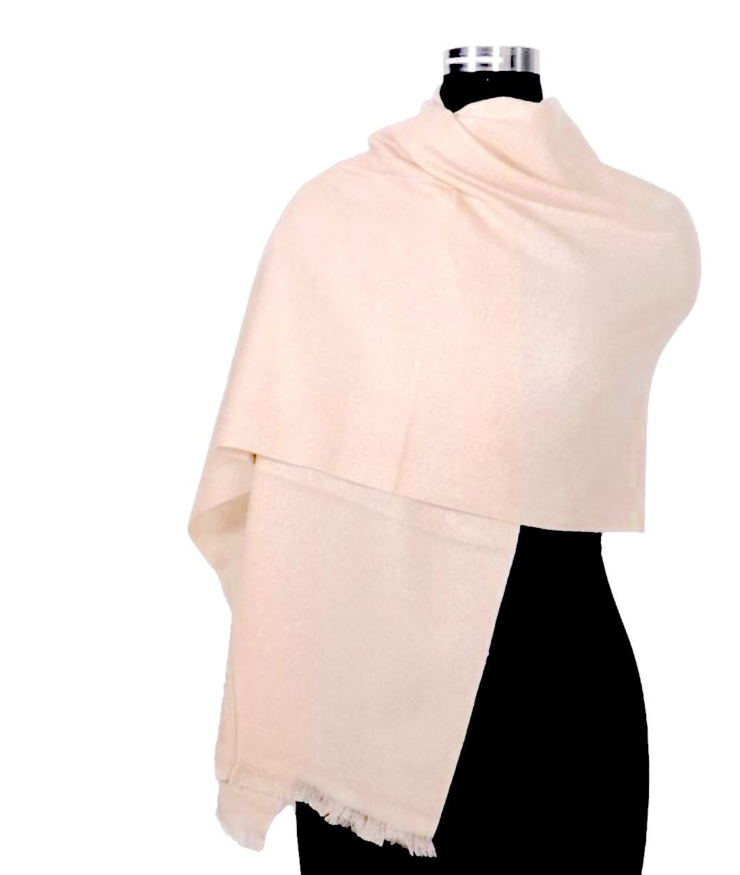 100% Premium Cashmere Shawl Wrap / Lightweight / Silky Soft / SFA Certified Sustainable Mongolian Cashmere / Luxury Gift