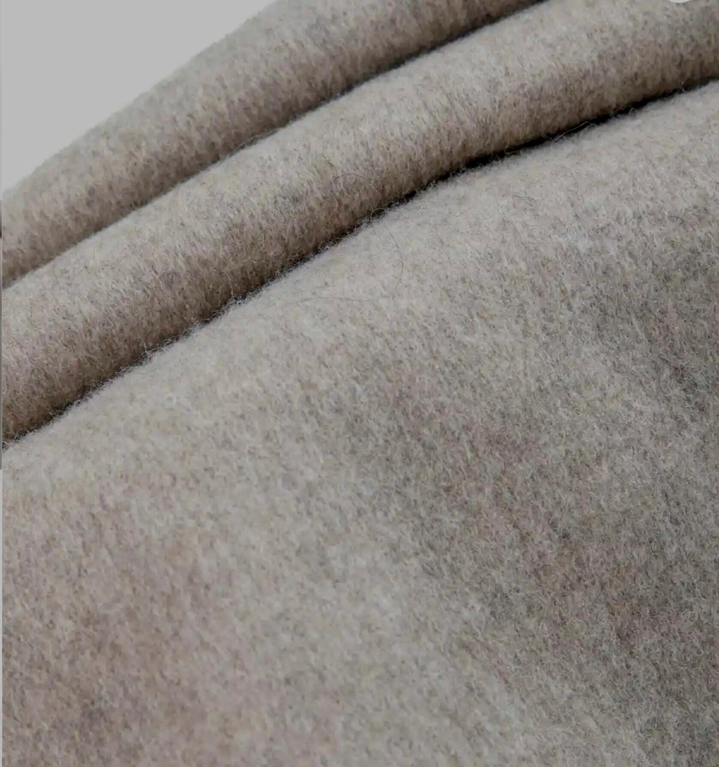 100% Yak Wool Oversized Throw Blanket- Natural Organic Un-Dyed Finest Fiber / Thick Cozy Warm Luxurious Home Textile / Made in Mongolia