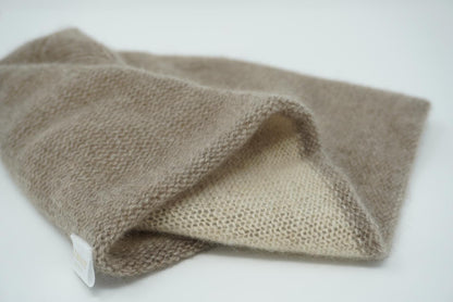 Mongolian Cashmere Slouch Beanie: Ultra-Lightweight Winter Hat