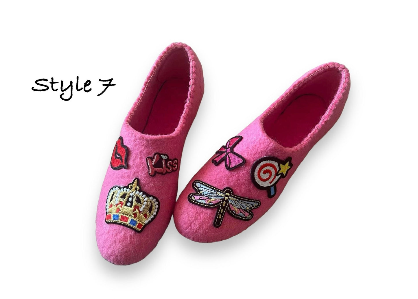 Felt Shoes for Women, 100% Handmade Felt-Handmade Shoes, Comfortable, Soft, All Year Round Shoes, Sustainable, Eco Friendly, Made in Mongolia