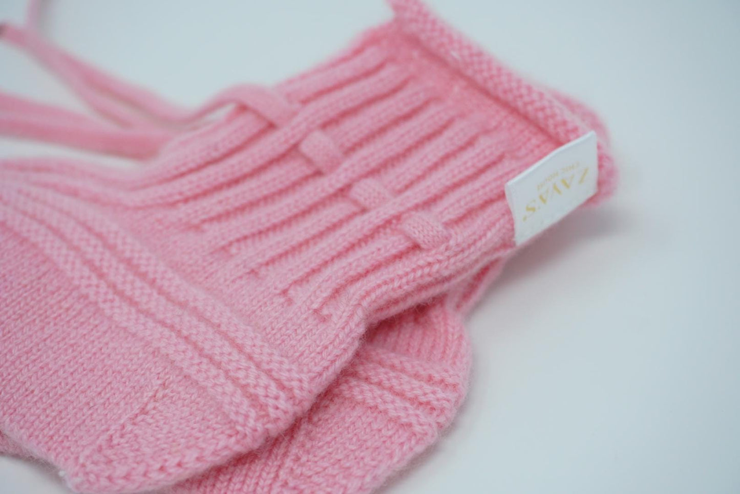 Cashmere Baby Booties: Ultra Soft, Warm, Made in Mongolia 3-9 months