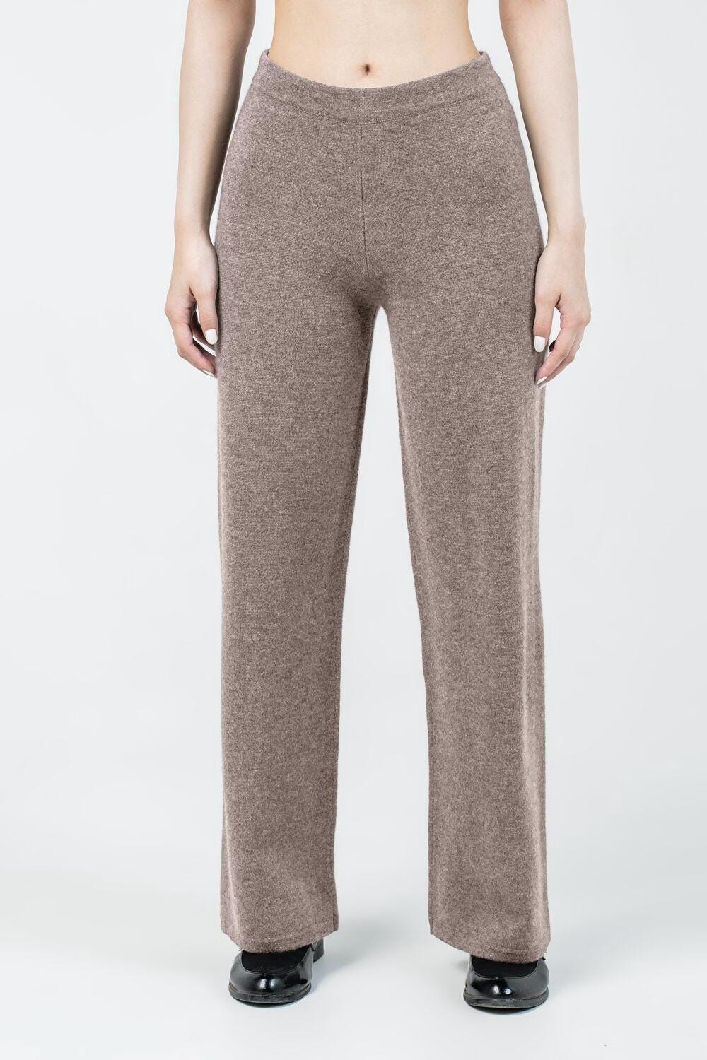 100% Mongolian Organic Yak Down Pants / Sustainable Breathable / Luxury / Petite Women M size