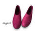 Felt Shoes for Women, 100% Handmade Felt-Handmade Shoes, Comfortable, Soft, All Year Round Shoes, Sustainable, Eco Friendly, Made in Mongolia