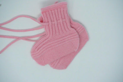 Cashmere Baby Booties: Ultra Soft, Warm, Made in Mongolia 3-9 months