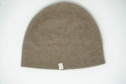 Mongolian Cashmere Slouch Beanie: Ultra-Lightweight Winter Hat