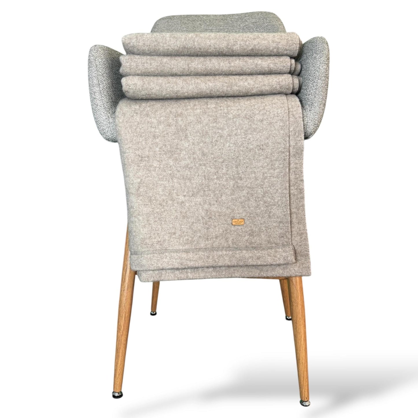 Oversized 100% Yak Down Throw Blanket: Mongolian Luxury, Undyed, Natural Fiber