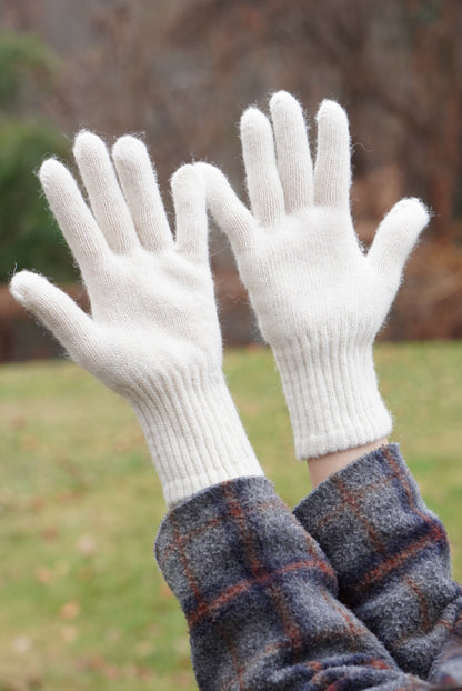 100% Organic Mongolian Sheep Wool Gloves - Luxury Sustainable Fiber - Winter Essentials - Ideal Christmas Gift