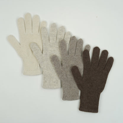 100% Organic Mongolian Sheep Wool Gloves - Luxury Sustainable Fiber - Winter Essentials - Ideal Christmas Gift
