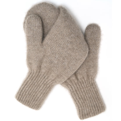 Mongolian Natural Cashmere Mittens – Ultra-Soft Luxury Winter Mittens for Women & Men
