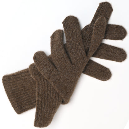 100% Organic Mongolian Sheep Wool Gloves - Luxury Sustainable Fiber - Winter Essentials - Ideal Christmas Gift