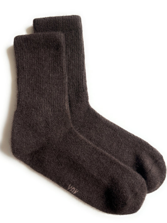 Organic Yak Down Soft Socks – Sustainable, Breathable, Cushioned Wool Socks for Outdoor Adventure & Indoor Comfort