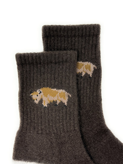 Organic Yak Down Soft Socks – Sustainable, Breathable, Cushioned Wool Socks for Outdoor Adventure & Indoor Comfort