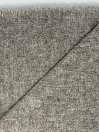 100% Yak Wool Shawl Wrap – Natural Mongolian Wool Scarf, Organic, Earth Toned Travel Wrap 50"×50"