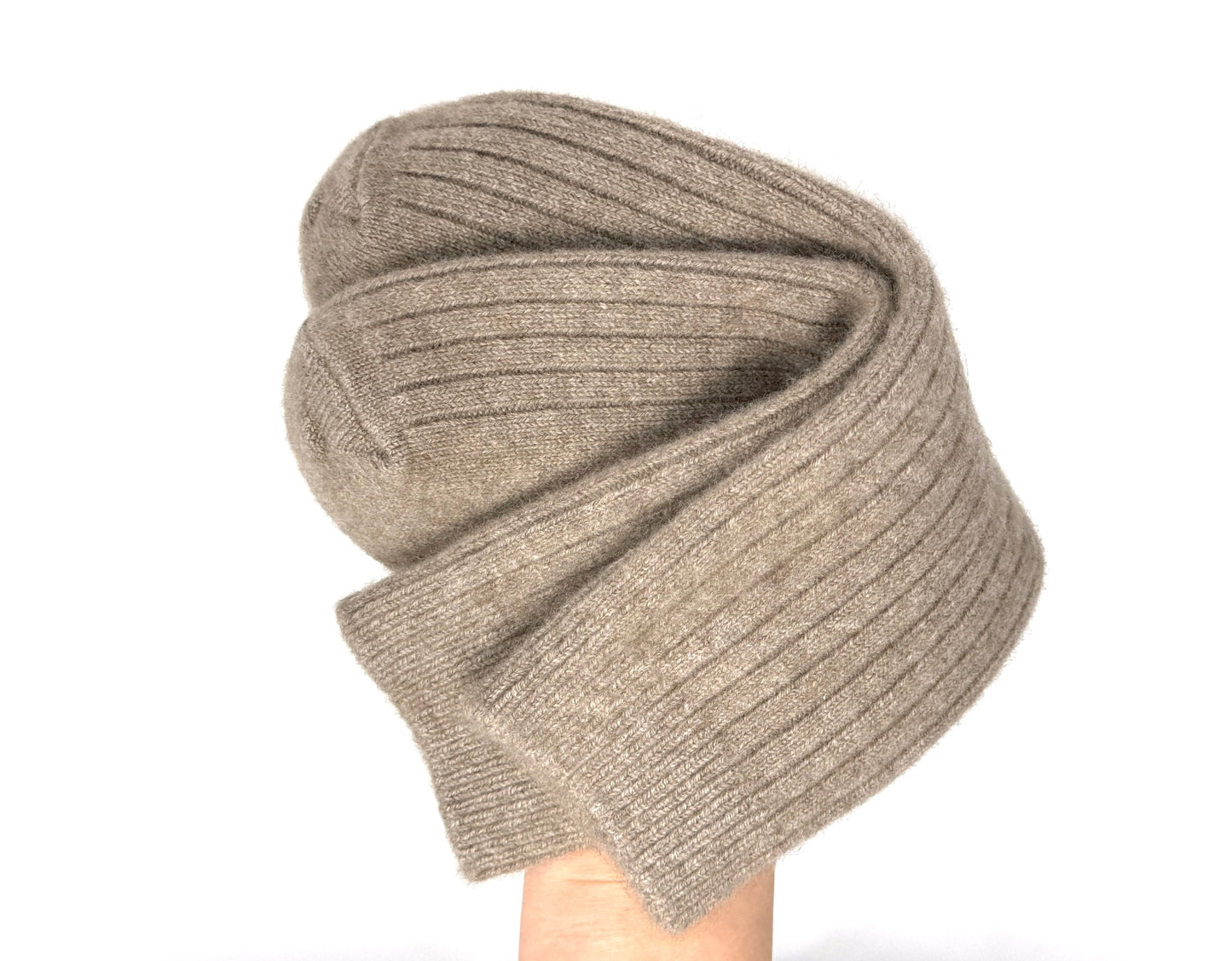 Organic Cashmere Socks from Mongolia – Soft Warm Ribbed Socks – Gift Ready-Boxed