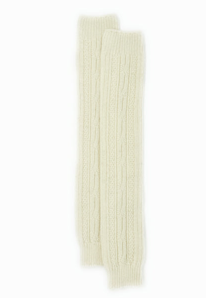 Organic Wool Leg Warmers Calf Sleeves – Dye-Free Mongolian Sheep Wool Ankle Wrap