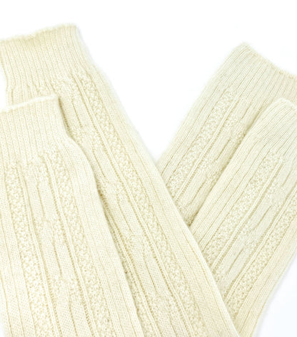 Organic Wool Leg Warmers Calf Sleeves – Dye-Free Mongolian Sheep Wool Ankle Wrap