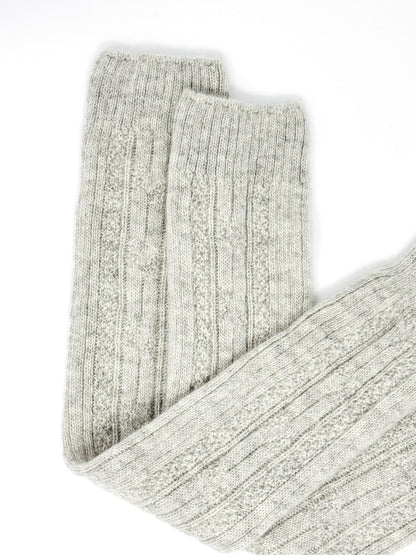 Organic Wool Leg Warmers Calf Sleeves – Dye-Free Mongolian Sheep Wool Ankle Wrap