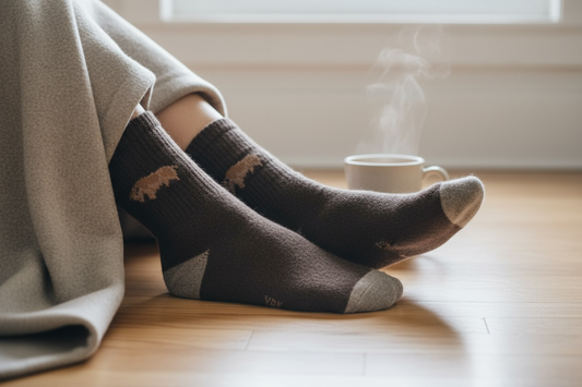 Organic Yak Down Soft Socks – Sustainable, Breathable, Cushioned Wool Socks for Outdoor Adventure & Indoor Comfort