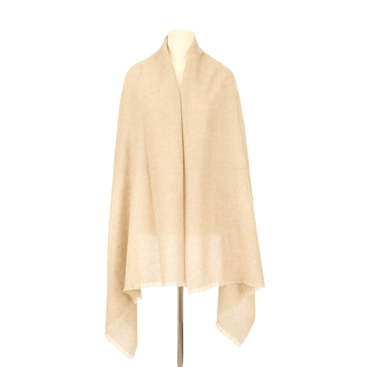 100% Cashmere Shawl Wrap – Ultra Soft Luxury Winter Scarf | Large Size Travel Essential 24"x80"