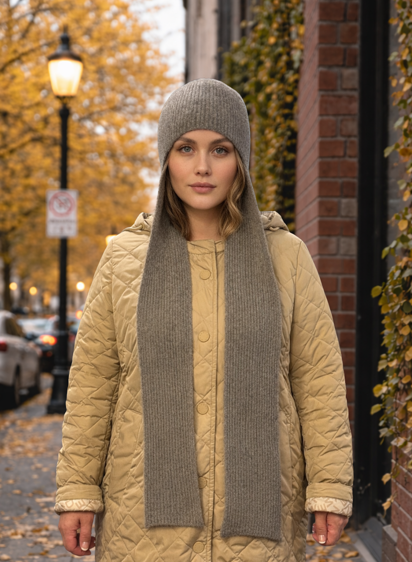 Women’s Yak Wool Hat & Scarf – 100% Organic Mongolian Yak Wool | Soft, Warm, Lightweight Luxury Winter Fashion