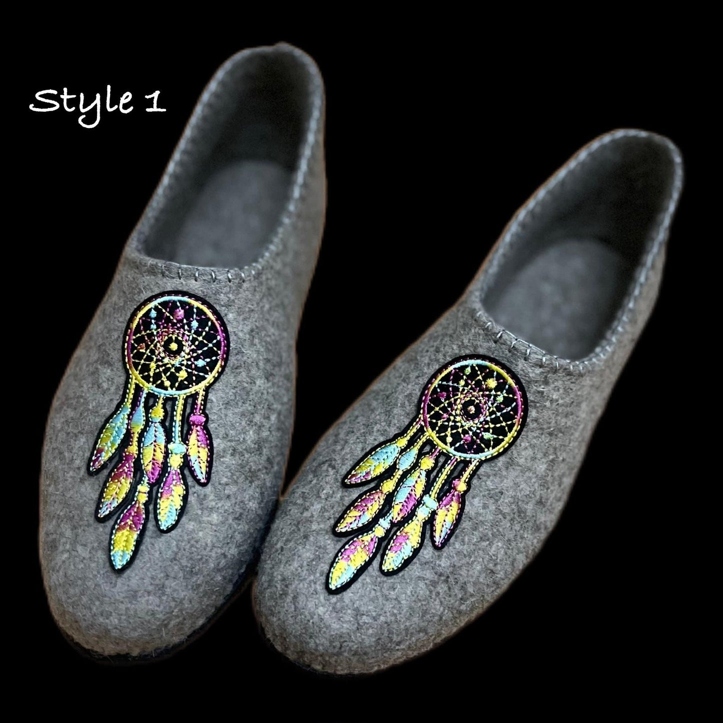 Felt Shoes for Women, 100% Handmade Felt-Handmade Shoes, Comfortable, Soft, All Year Round Shoes, Sustainable, Eco Friendly, Made in Mongolia