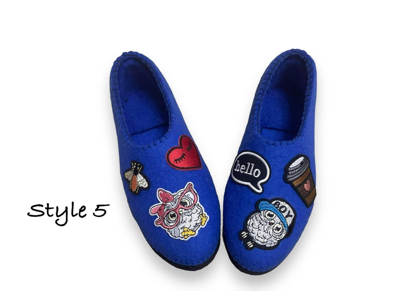 Felt Shoes for Women, 100% Handmade Felt-Handmade Shoes, Comfortable, Soft, All Year Round Shoes, Sustainable, Eco Friendly, Made in Mongolia