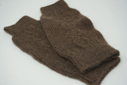 Organic Pure Sheep Wool Knee-Warmer - Premium, Dye-free, Sustainable fiber,  Unisex, Cozy Cold-Weather Accessories, Made in Mongolia