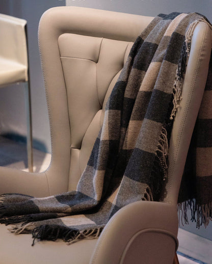 100% yak throw with fringe / Heavenly soft / Cozy warm luxurious /Sustainable Mongolian yak / Made in Mongolia