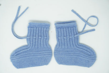 100% Cashmere Baby Booties / Ultra Soft Warm Cozy Baby Essentials  / Luxury Baby Gifting / Made in Mongolia