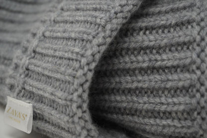 100% Cashmere Beanie / Warm Soft Chunky Winter Hat / Luxurious Gift / Hand-Combed SFA certified Cashmere / Made in Mongolia