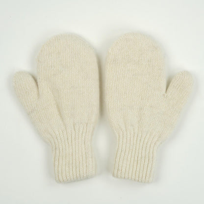 Organic Sheep Wool Mittens for Kids – Soft, Warm & Breathable – Cozy Winter Accessories for Little Hands – Made in Mongolia