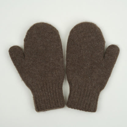 Organic Sheep Wool Mittens for Kids – Soft, Warm & Breathable – Cozy Winter Accessories for Little Hands – Made in Mongolia