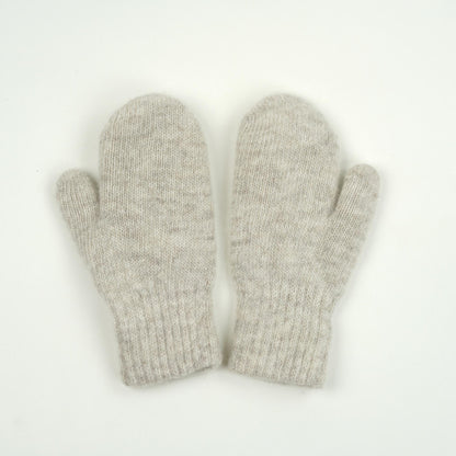Organic Sheep Wool Mittens for Kids – Soft, Warm & Breathable – Cozy Winter Accessories for Little Hands – Made in Mongolia