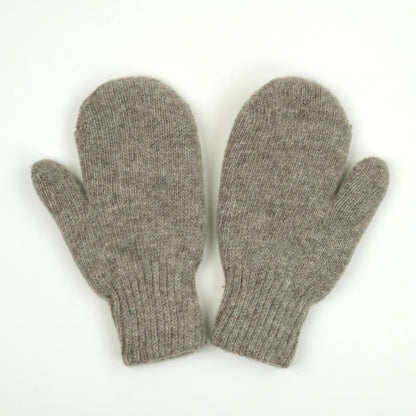 Organic Sheep Wool Mittens for Kids – Soft, Warm & Breathable – Cozy Winter Accessories for Little Hands – Made in Mongolia